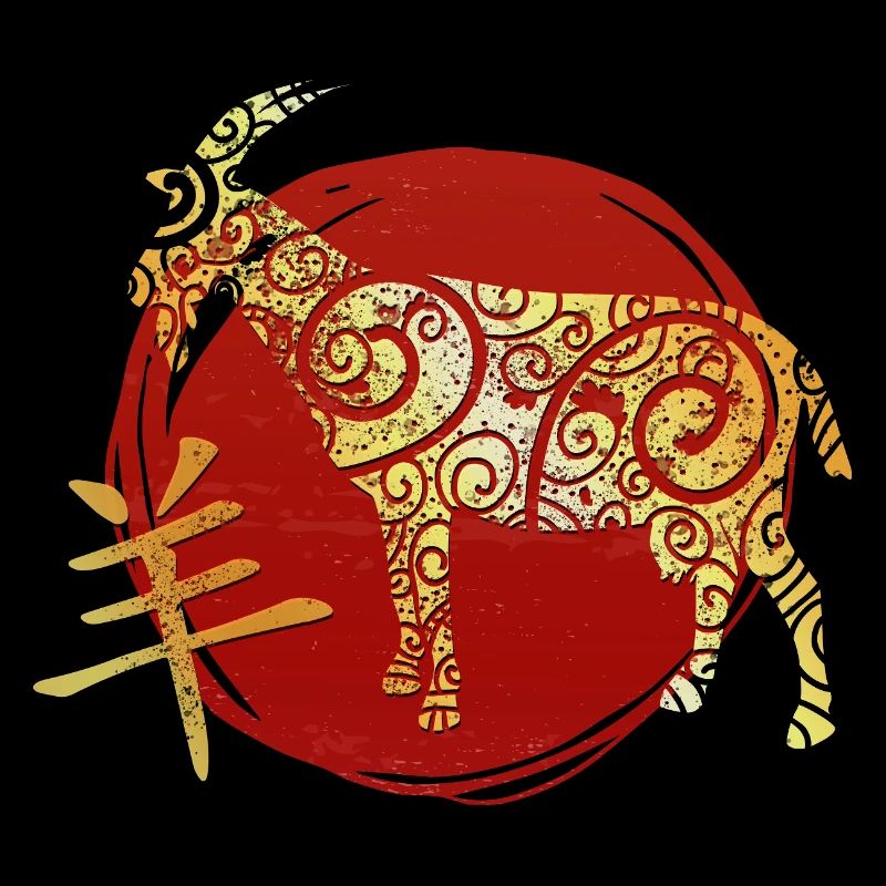 Ziege Chinesisches Tierkreiszeichen Horoskop