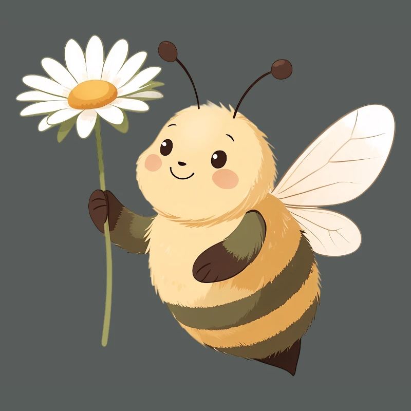 Fleur Abeille Fleur Joyeuse