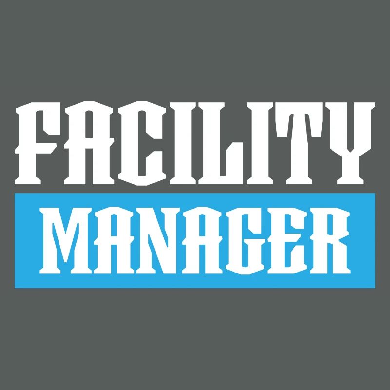 tshirt facility manager noir