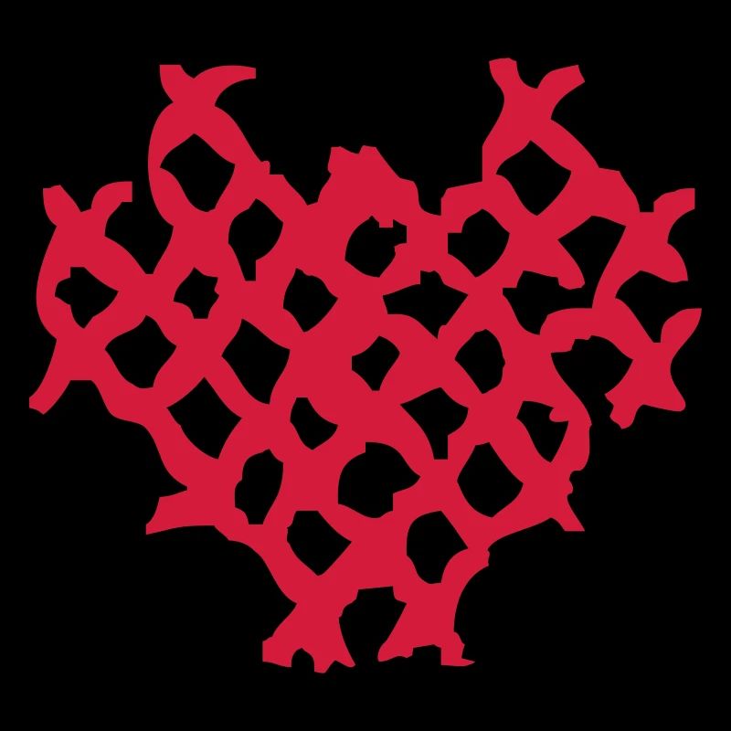 Waffle heart