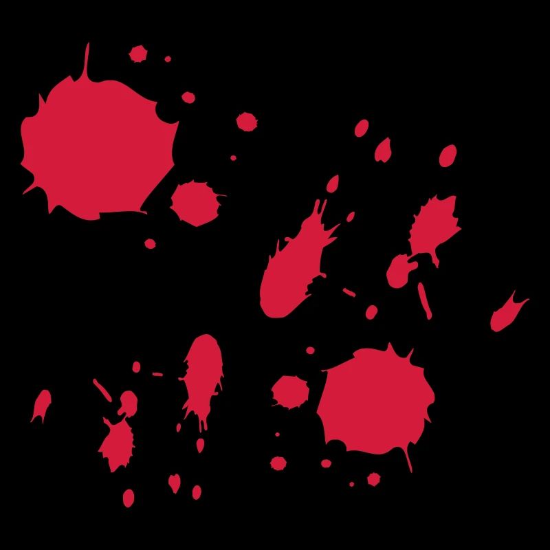 Rote Farbspritzer Abstrakt Muster