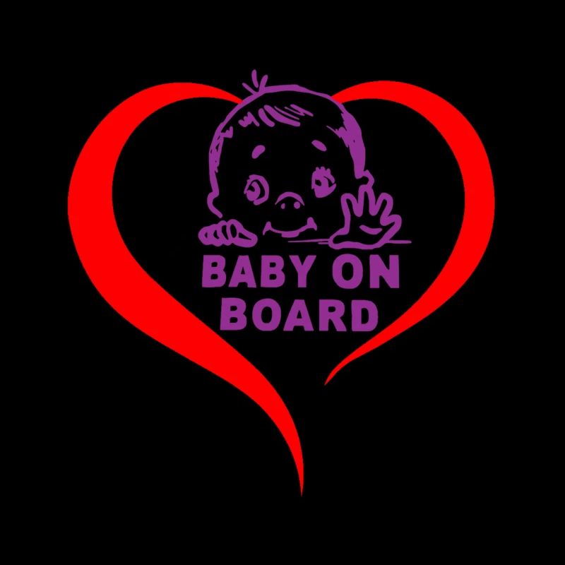 Baby on board stickers