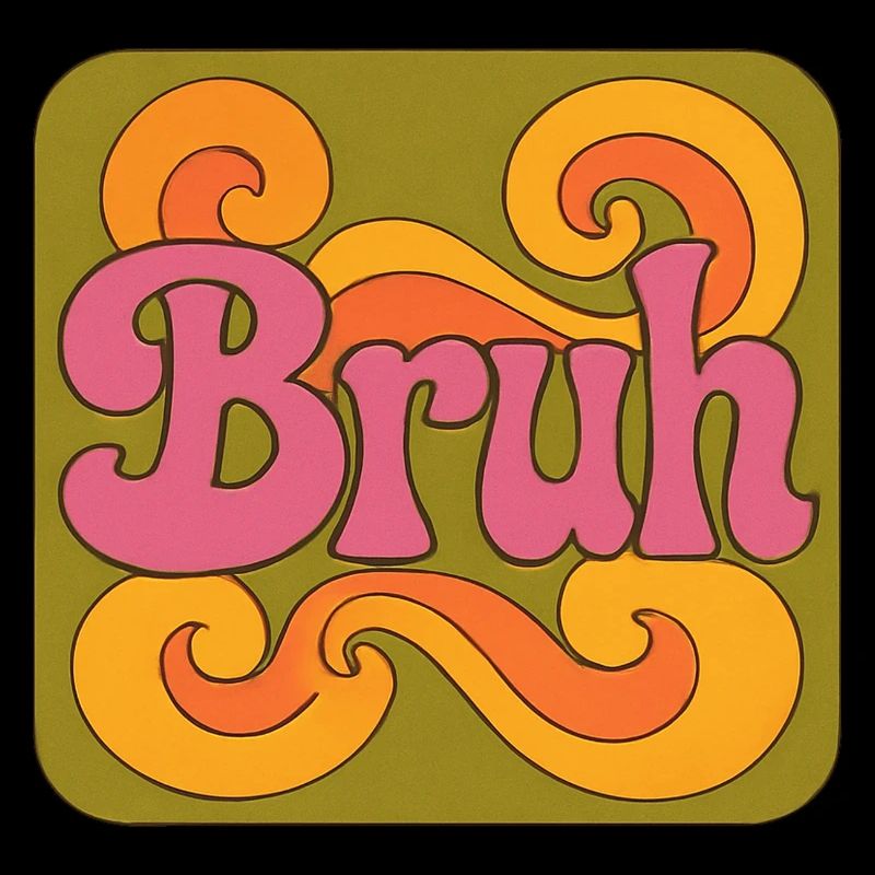Bruh Psychedelic Swirl