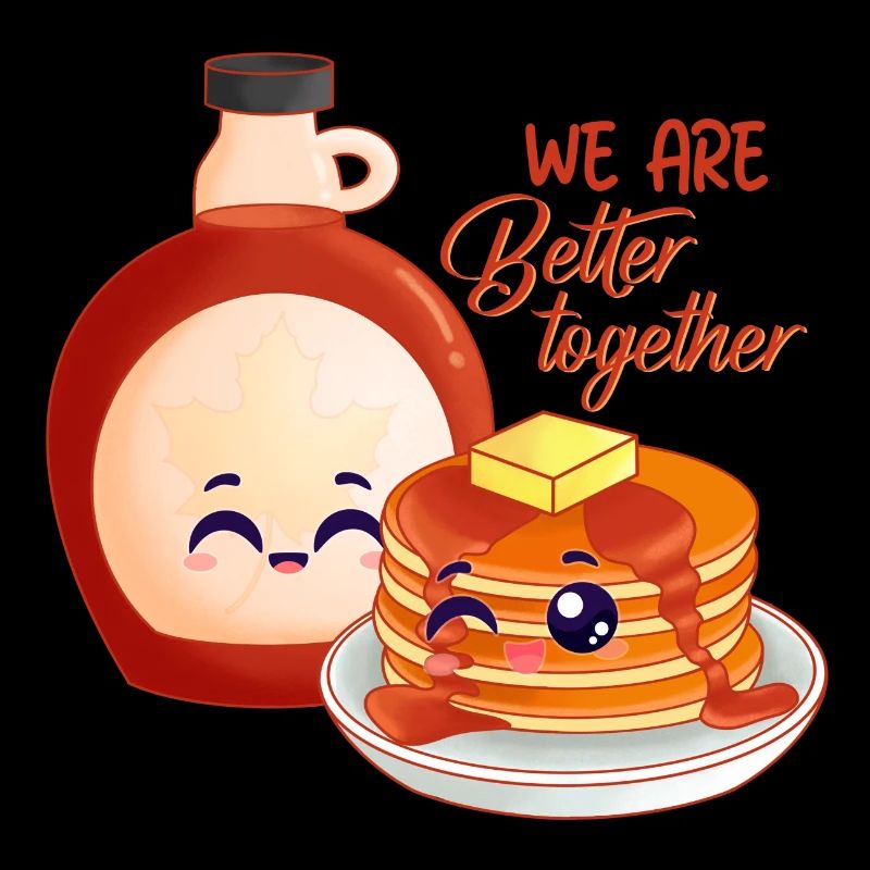 pancake, sirop d'érable, petit déjeuner