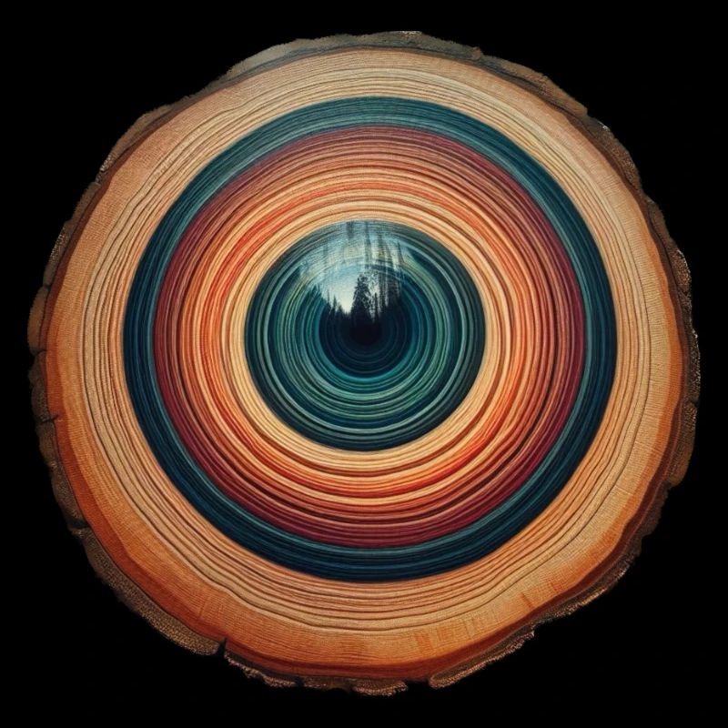 Das Auge eines Baumes