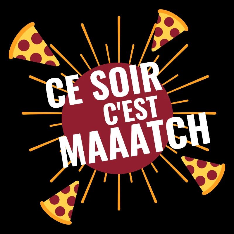 Heute Abend ist es Maatch Pizza