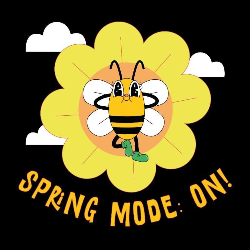 Spring Mode On – Cheerful Spring Motif