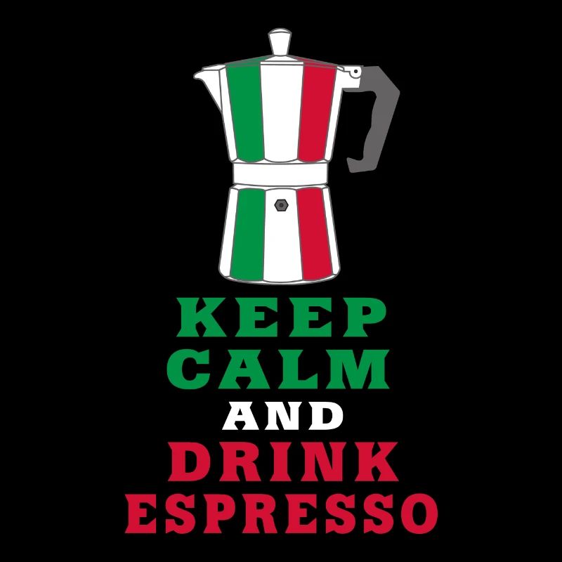 Keep Calm and Drink Espresso Design / Geschenkidee