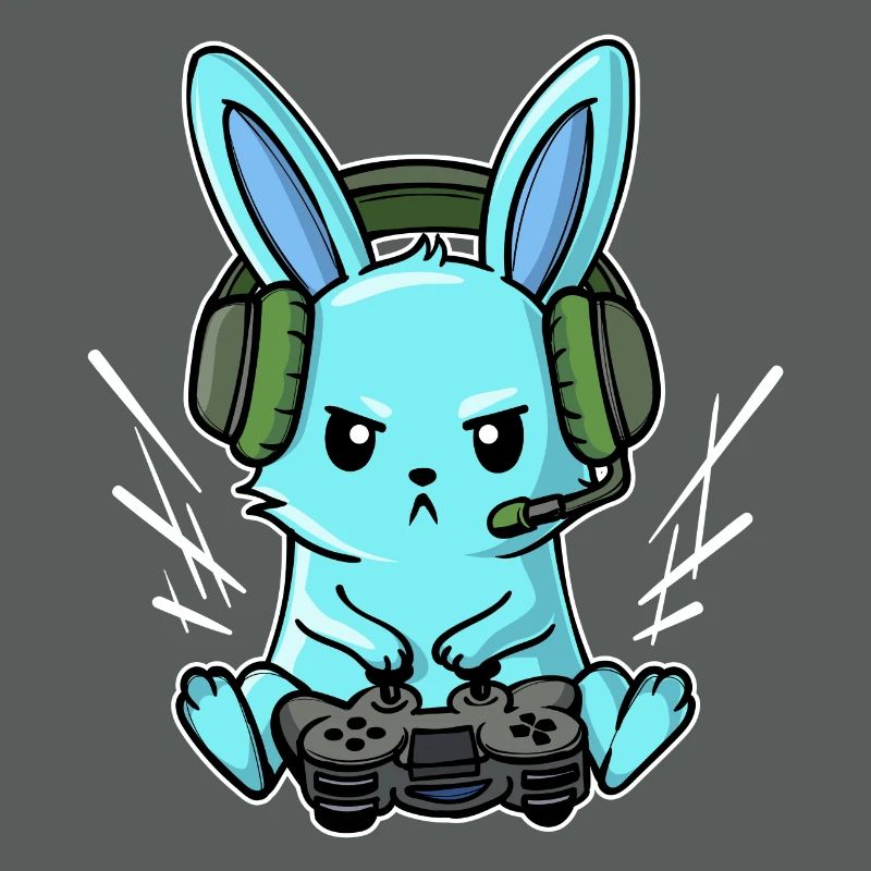 Gamer Headset Controller Joystick Zocker