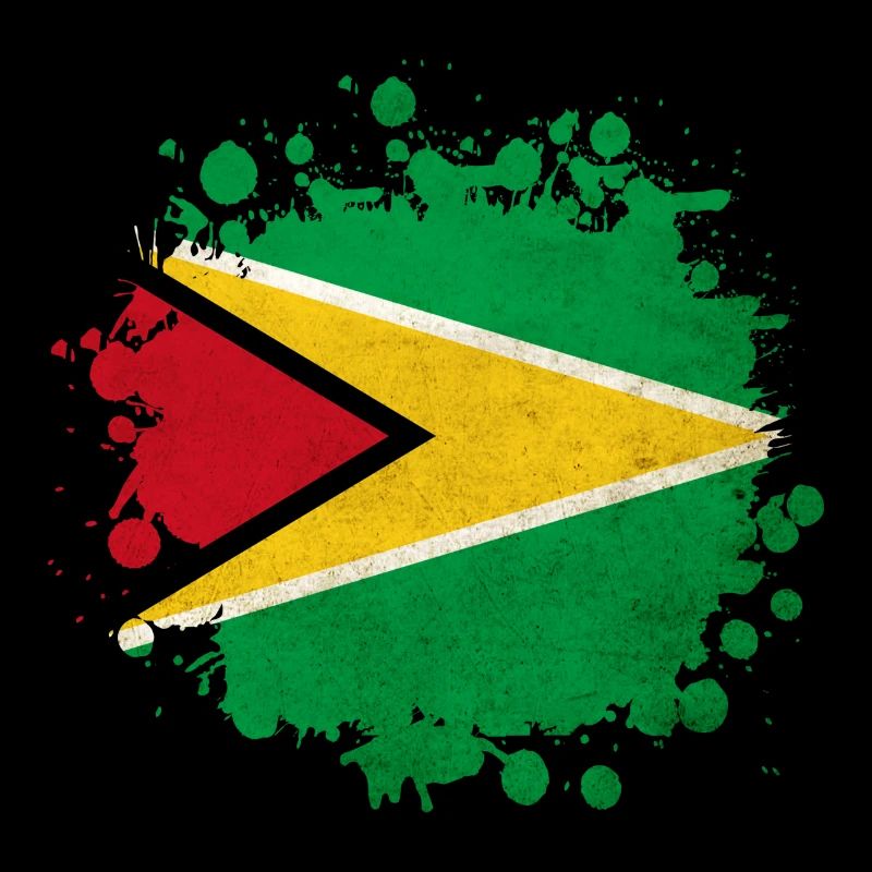 blob drapeau de la Guyane