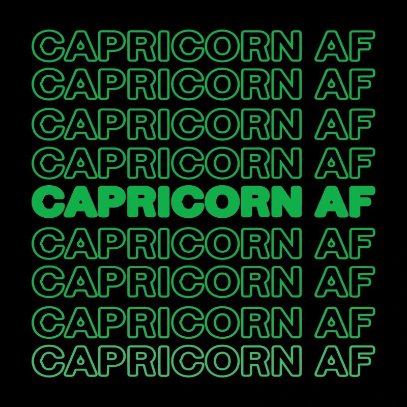 Capricorn Esoteric Statement Zodiac Superstition