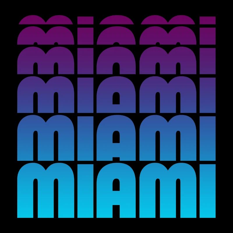 Gradient de grille de Miami