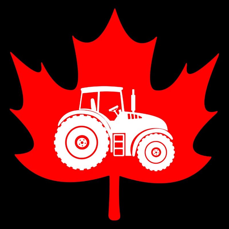 Logo du tracteur feuille d’érable du Canada