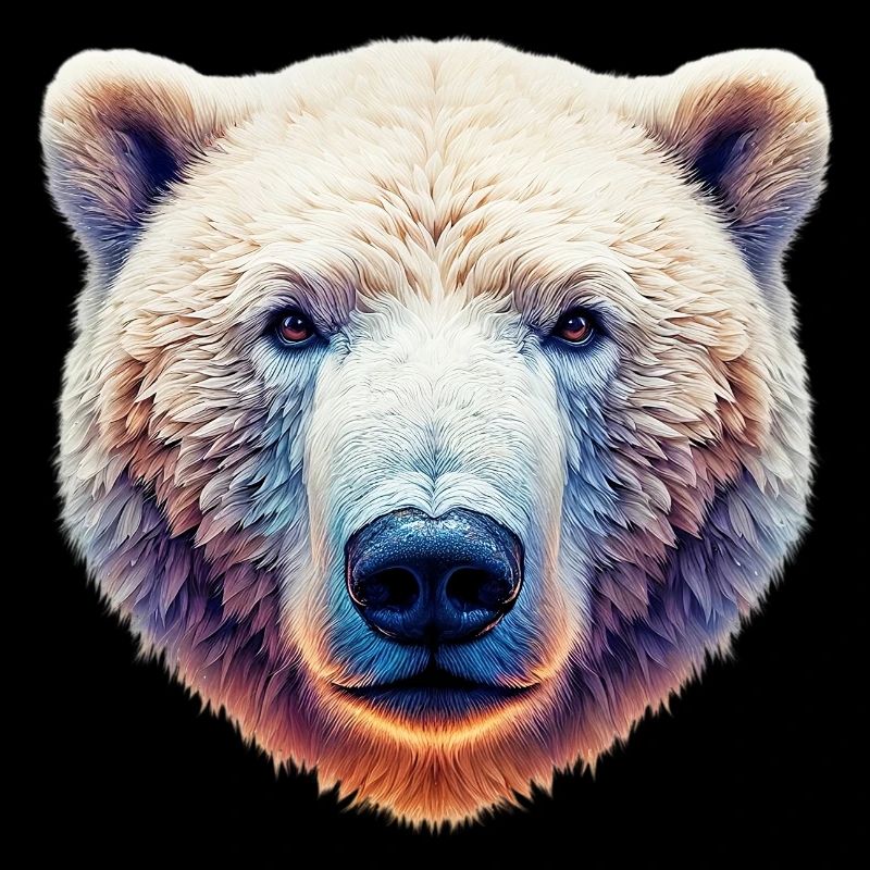 Ours polaire blanc