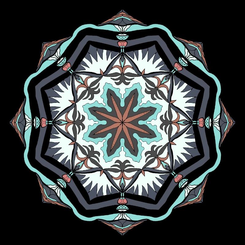 Mandala étoile de mer