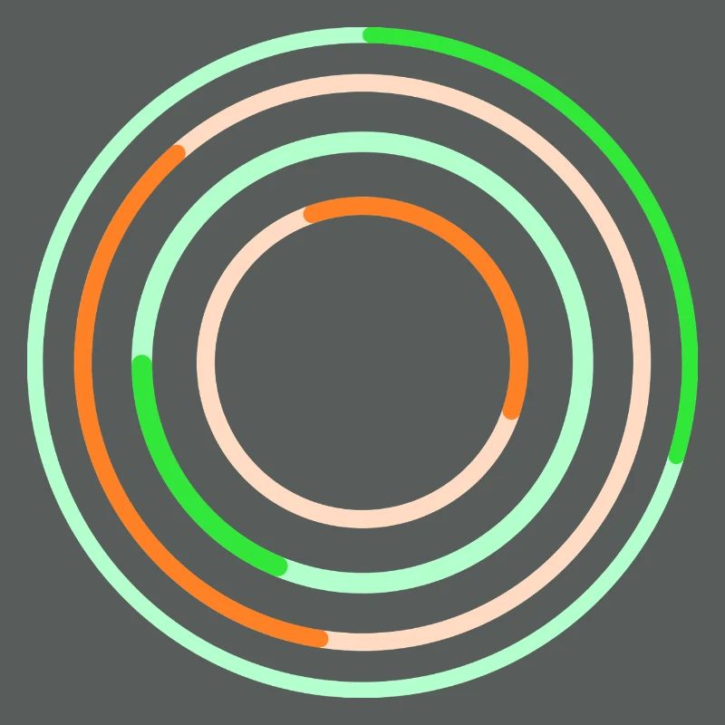 Conception abstraite de lignes circulaires