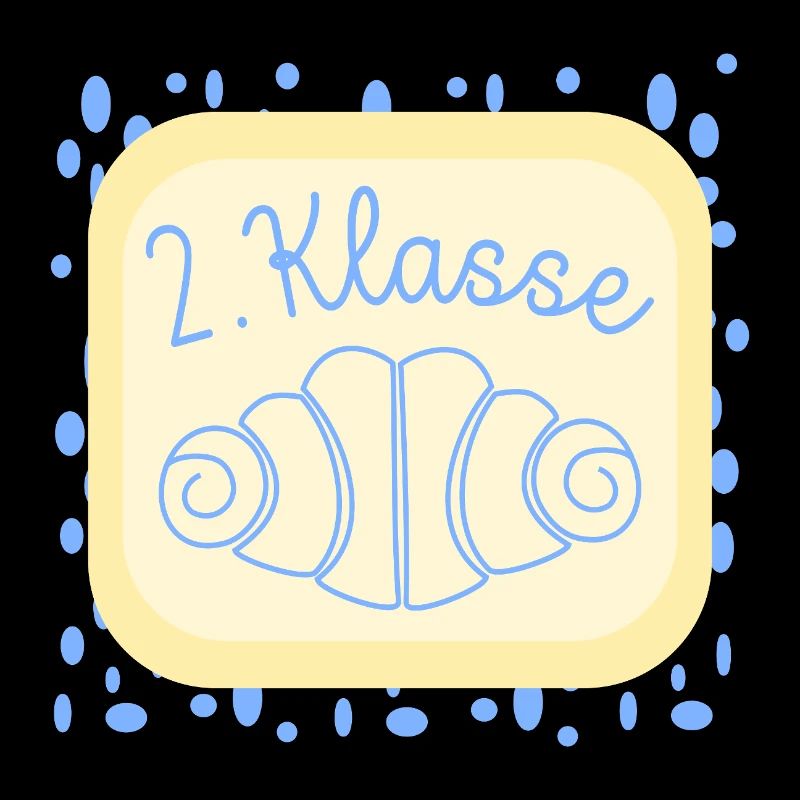 Franzbrötchen Schulkind 2. Klasse