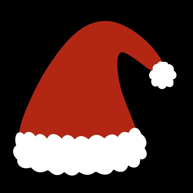 Red Santa Hat with Fur Trim