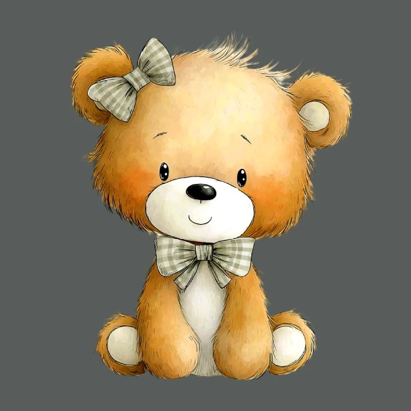 sitzender Teddy