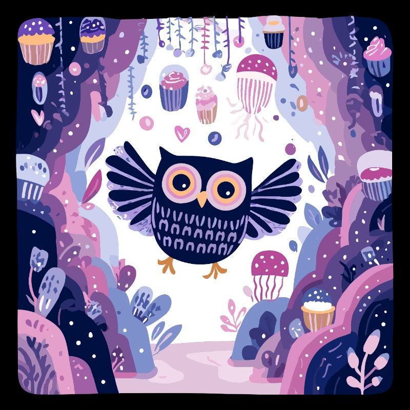Night Forest Owl Magic