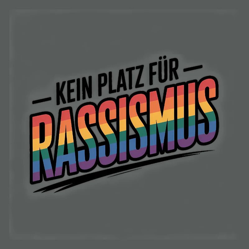 Pas de place pour le racisme - Logo Cool Pride