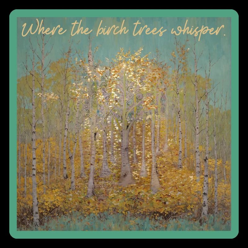 Where the birches whisper