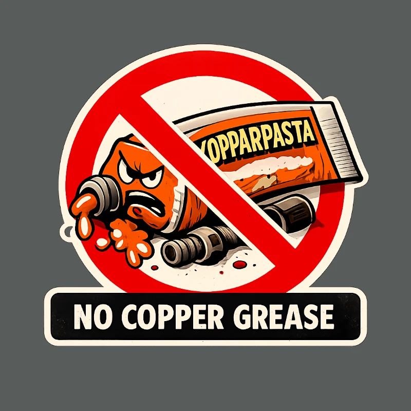 Keine Kupferpaste