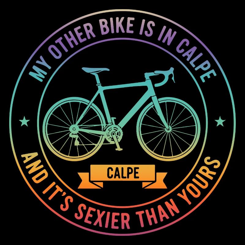 Tee de la rivalité vélo Calpe