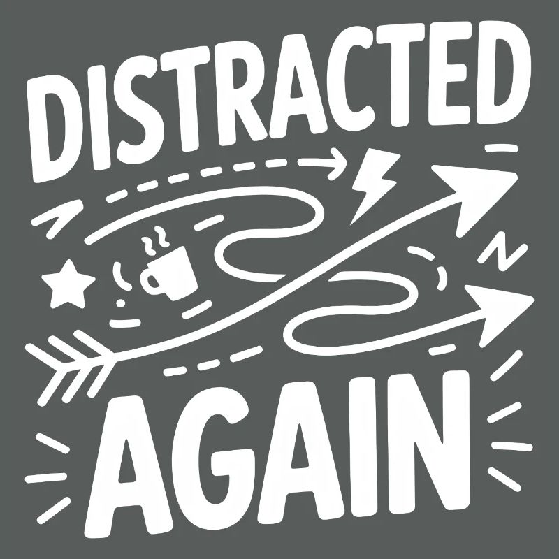 Distracted Again ADHS Chaos