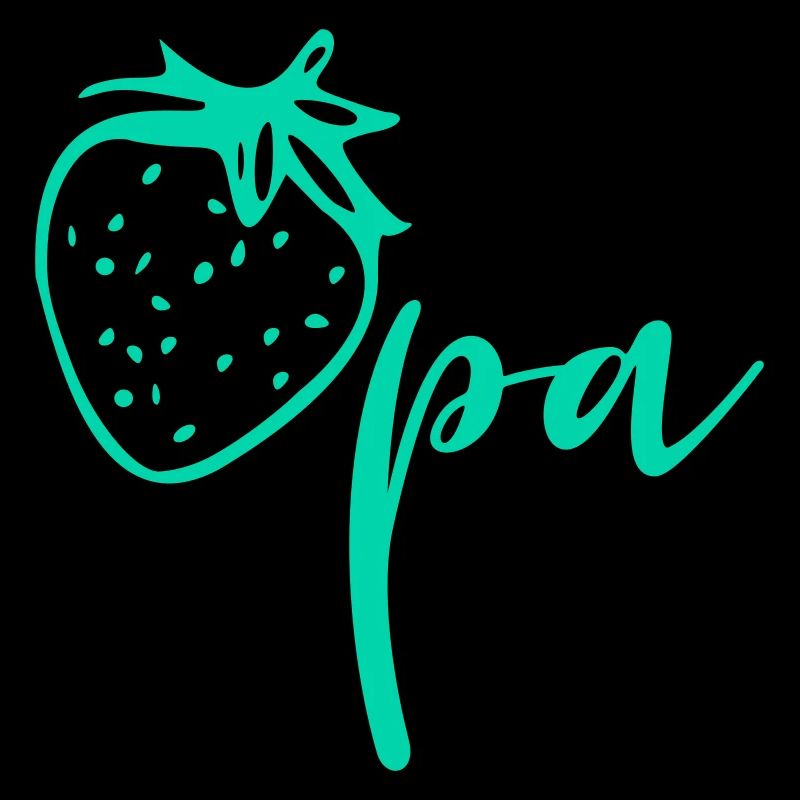 Gärtner Opa Erdbeeren