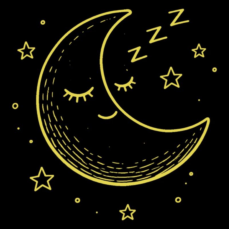 dreamland moon - sleeping moon