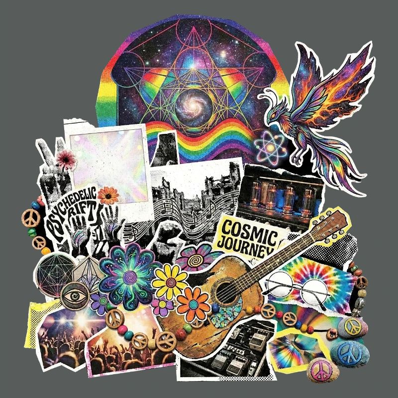 Psychedelic Rock Cosmic Space
