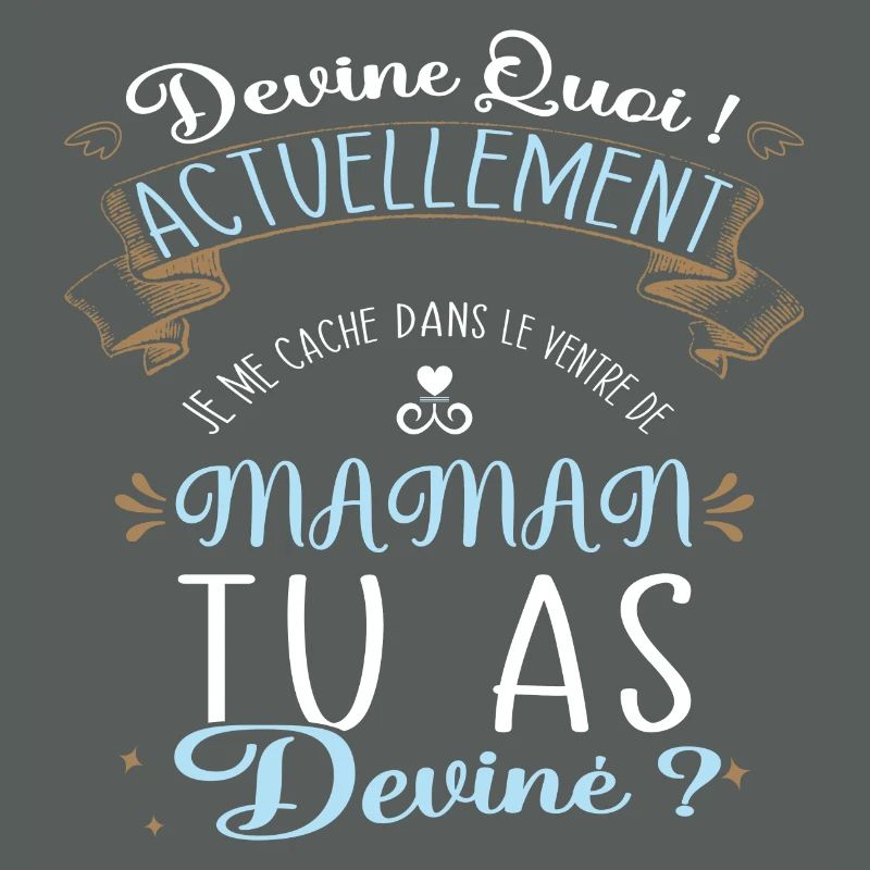 Devine quoi ! Je me cache dans le ventre de Maman