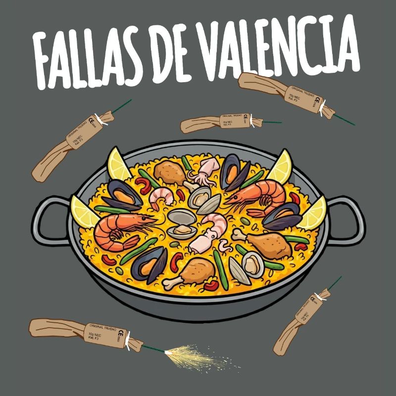 Fallas De Valencia Paella
