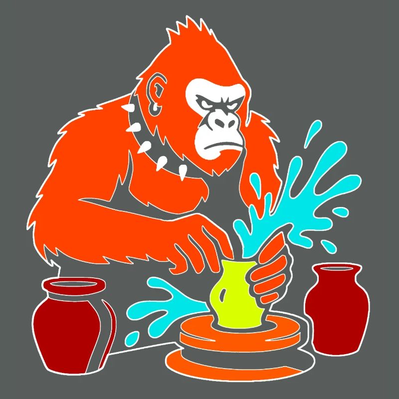 Gorilla Pottery Splash Studio