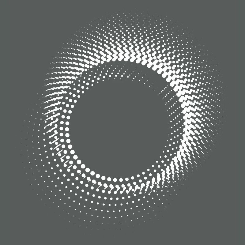 Concentric Dot Spiral