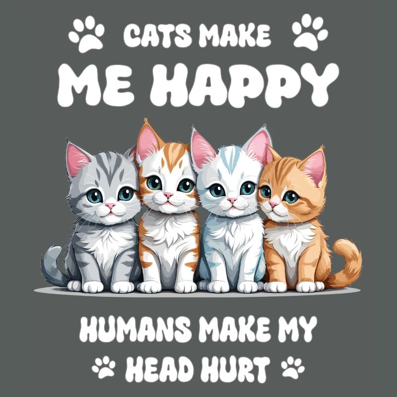 Katzen machen mich Glücklich...