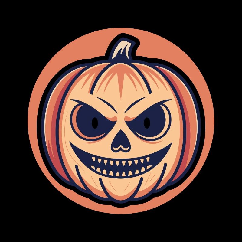 Menacing Halloween Pumpkin