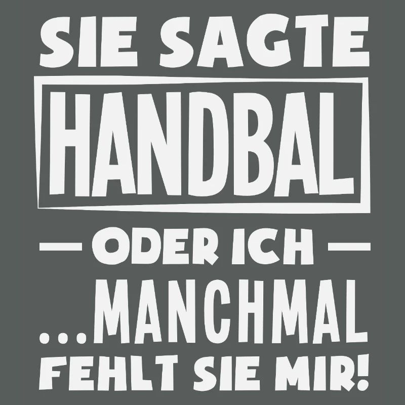 Handball oder ich – manchmal fehlt sie