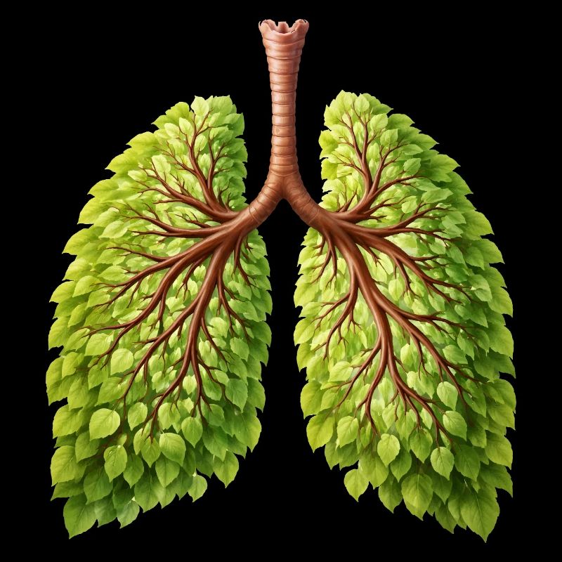 Conception de l’arbre naturel Lung