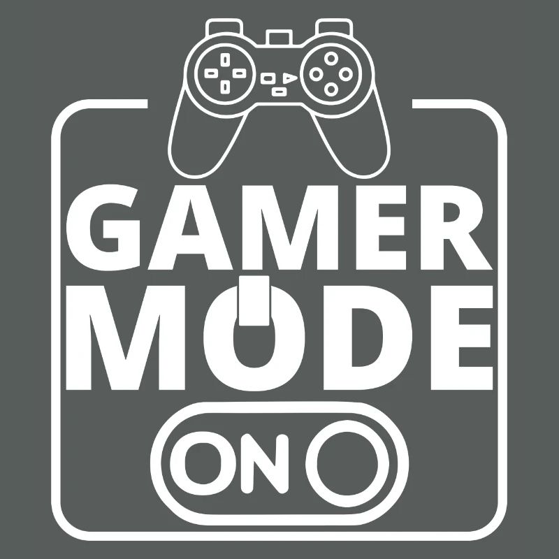 Gamer Mode On Controller Logo