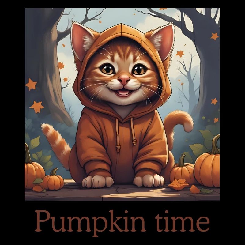 Cute Halloween Cat