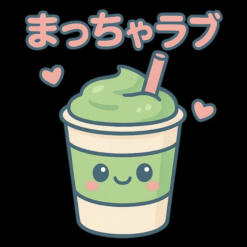 Matcha Love Kawaii Drinking Mug