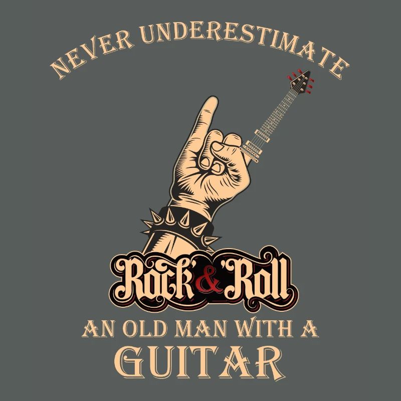Never underestimate an old man with a Guitar