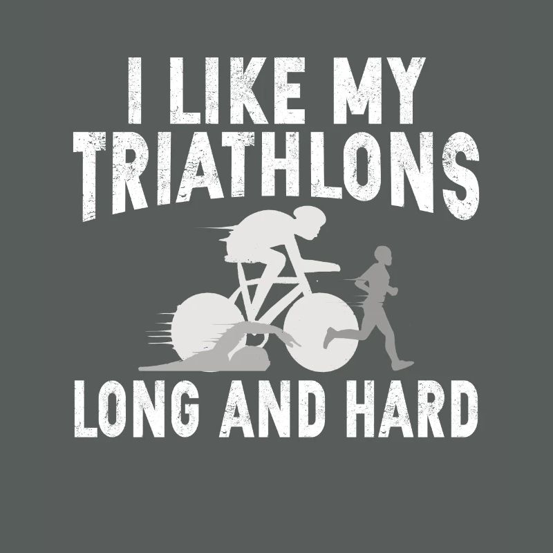 Ich Mag Meine Triathlons Lang Triathlet
