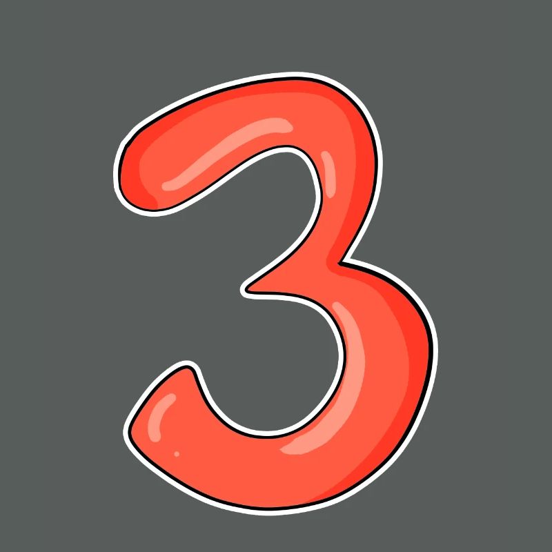 Trois - 3 - Numéro 3 - Numéro 3