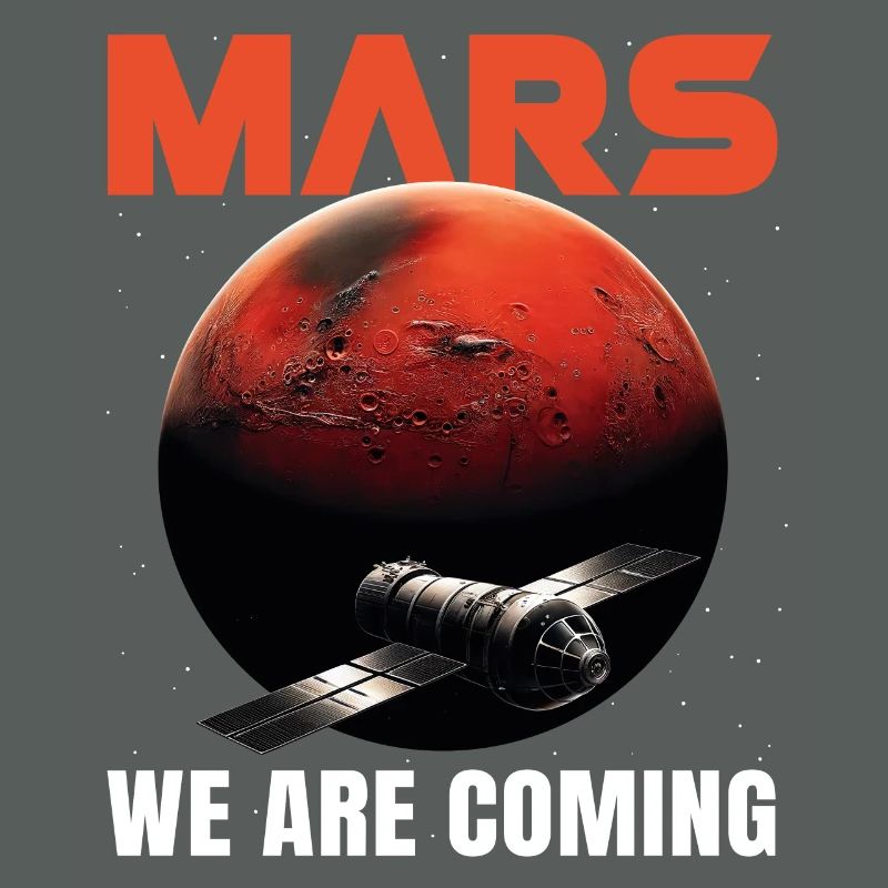 Mars Mission Planète rouge Vaisseau spatial spatial