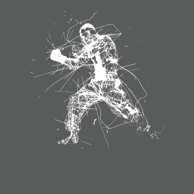 Kickboxing Drawing