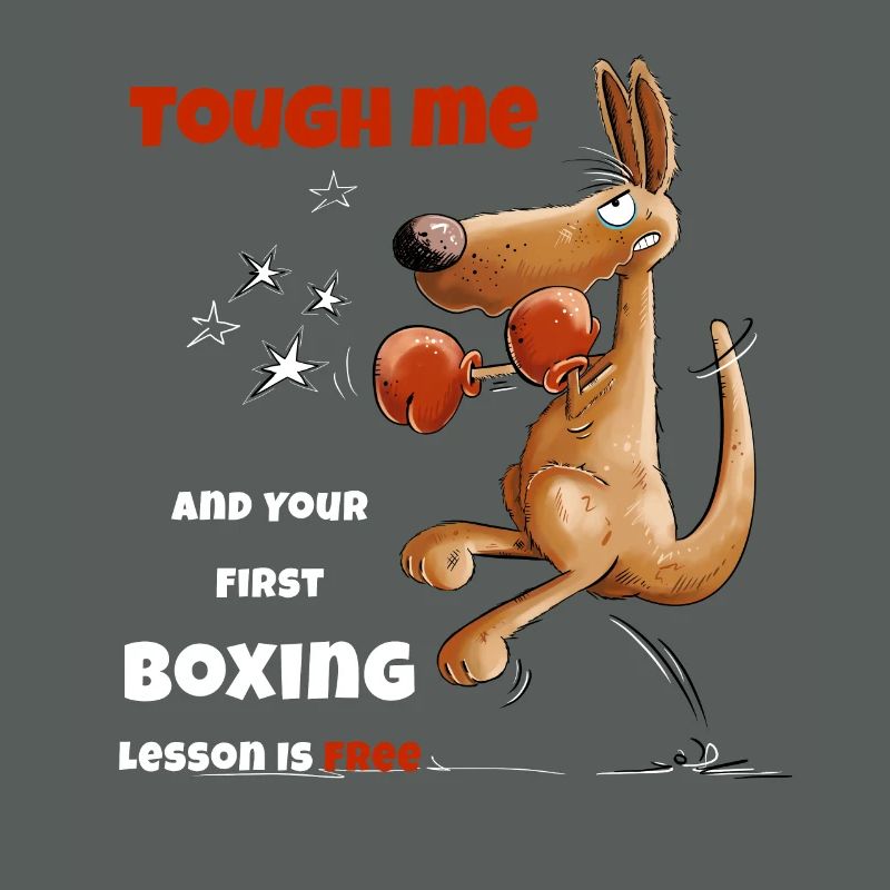 Tough Me Boxing Lesson Boxer Kangaroo