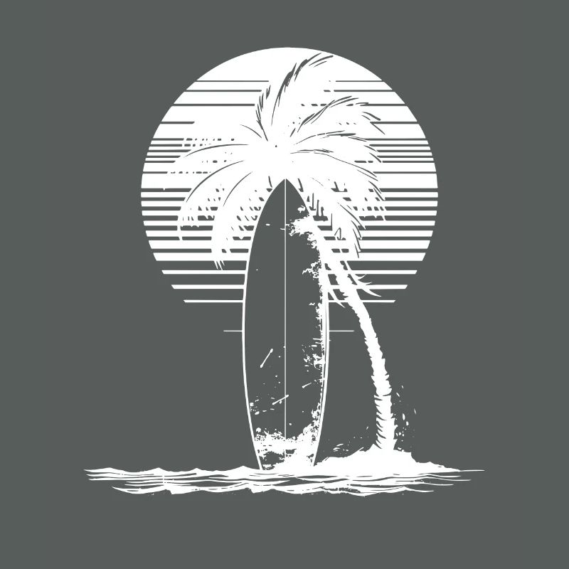 Dessin de planche de surf